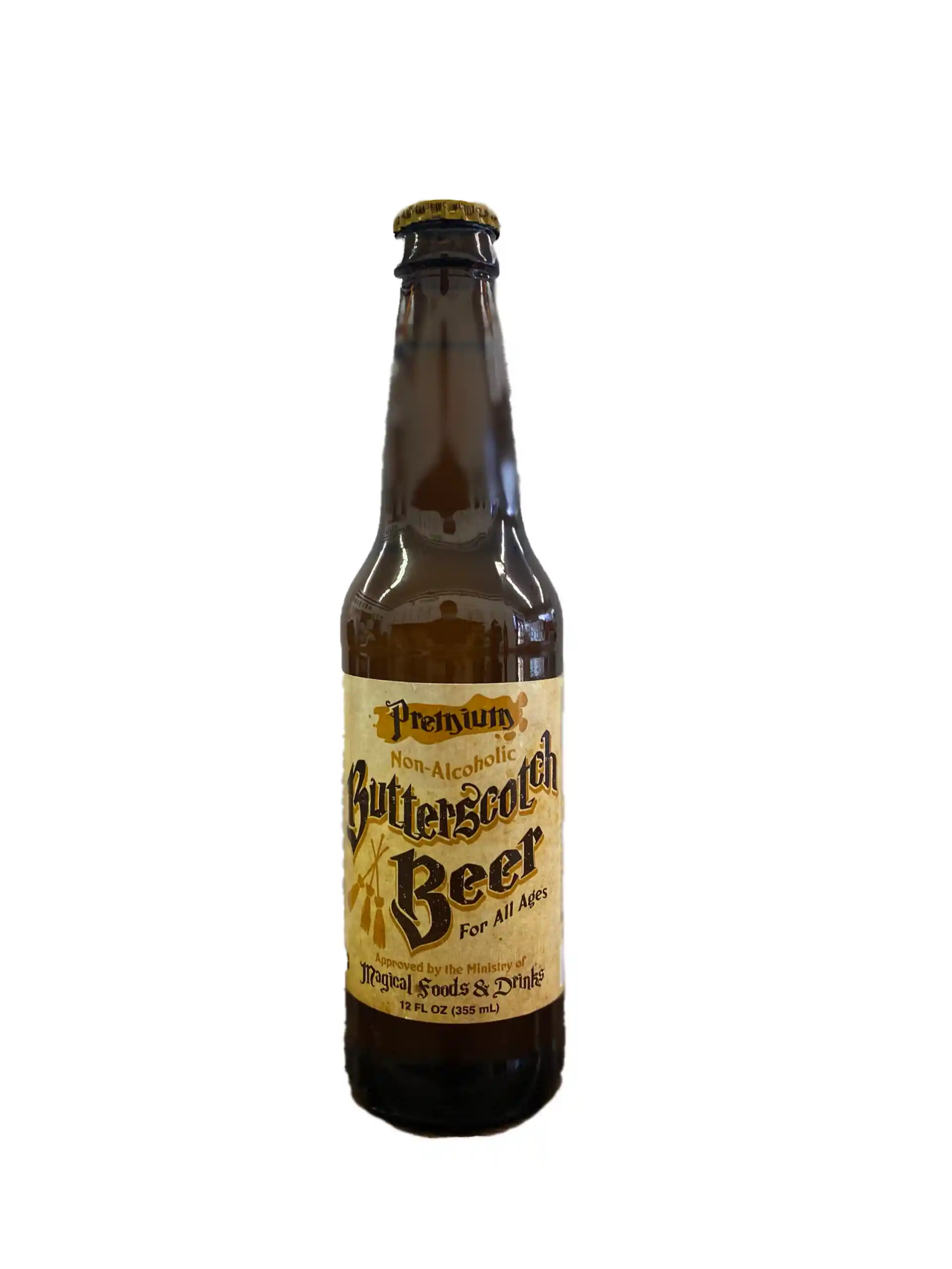 Premium ButterScotch Beer Soda - 1 Bottle